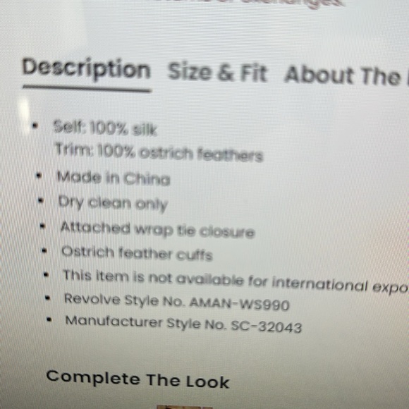 Amanda Uprichatd silk and ostrich feather top. - Picture 3 of 6